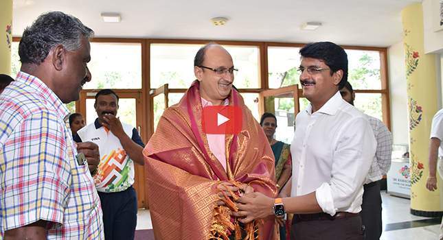 DG-SAI visits Sri Ramachandra Centre for Sports Science | June 13