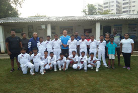 CCC School of Cricket, Sri Lanka at CSS for Christmas Camp