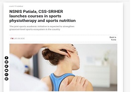 NSNIS Patiala, CSS-SRIHER Launch Courses - Future Medicine